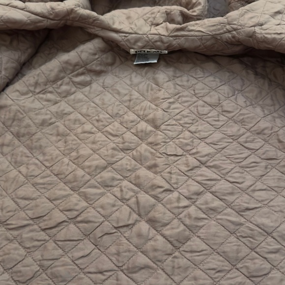 Vintage 90s Silk Bomber Jacket Cropped with Hood - Picture 15 of 15